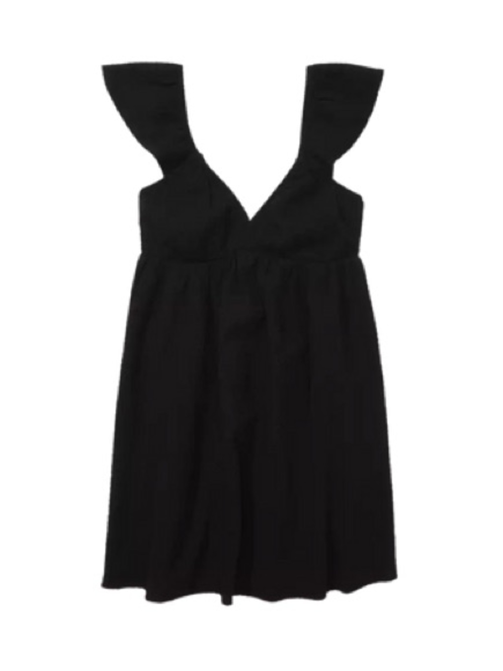 American Eagle Outfitters Flutter-Sleeve Mini Dress